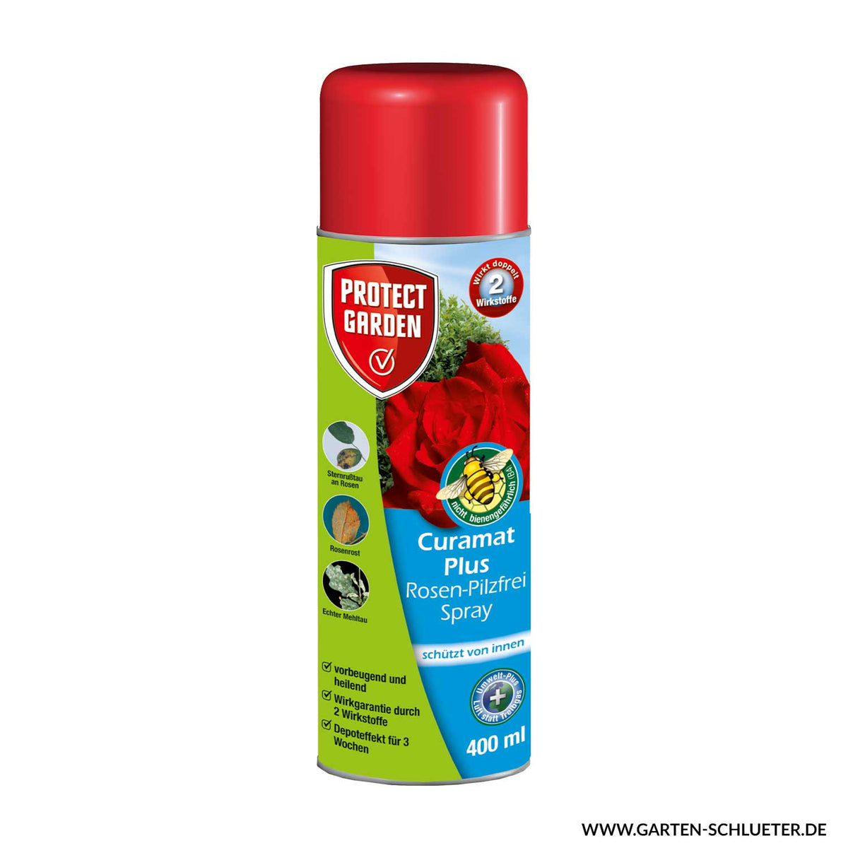 Protect Garden Rosen-Pilzfrei-Spray 'Curamat Plus' - 400 ml